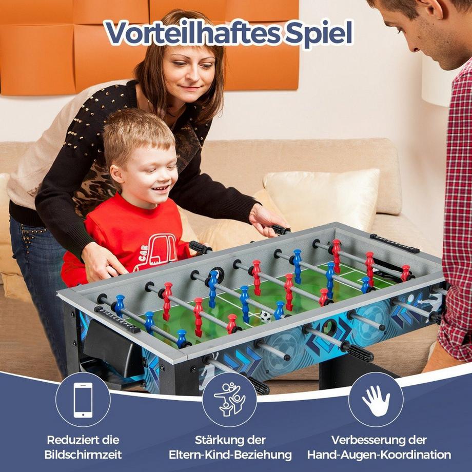 Northix  Kinder-Kickertisch mit 2 Bällen 