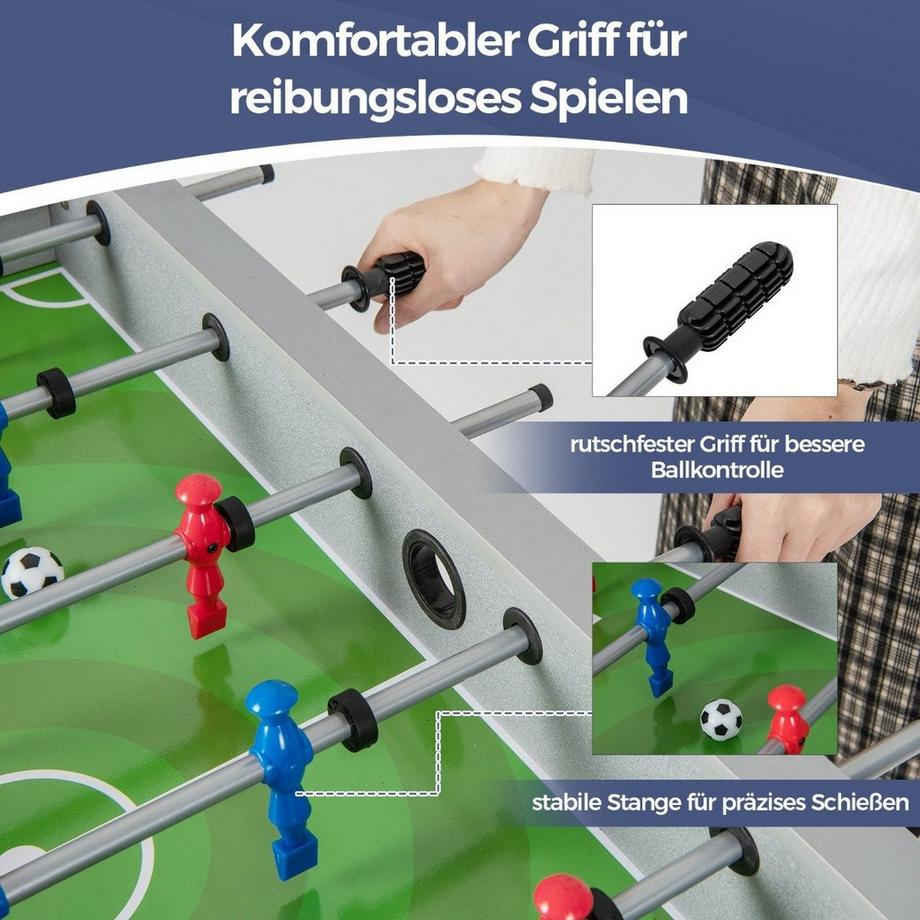 Northix  Kinder-Kickertisch mit 2 Bällen 