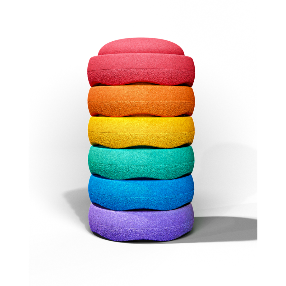 Stapelstein  Rainbow classic 6 (6 Stk.) 