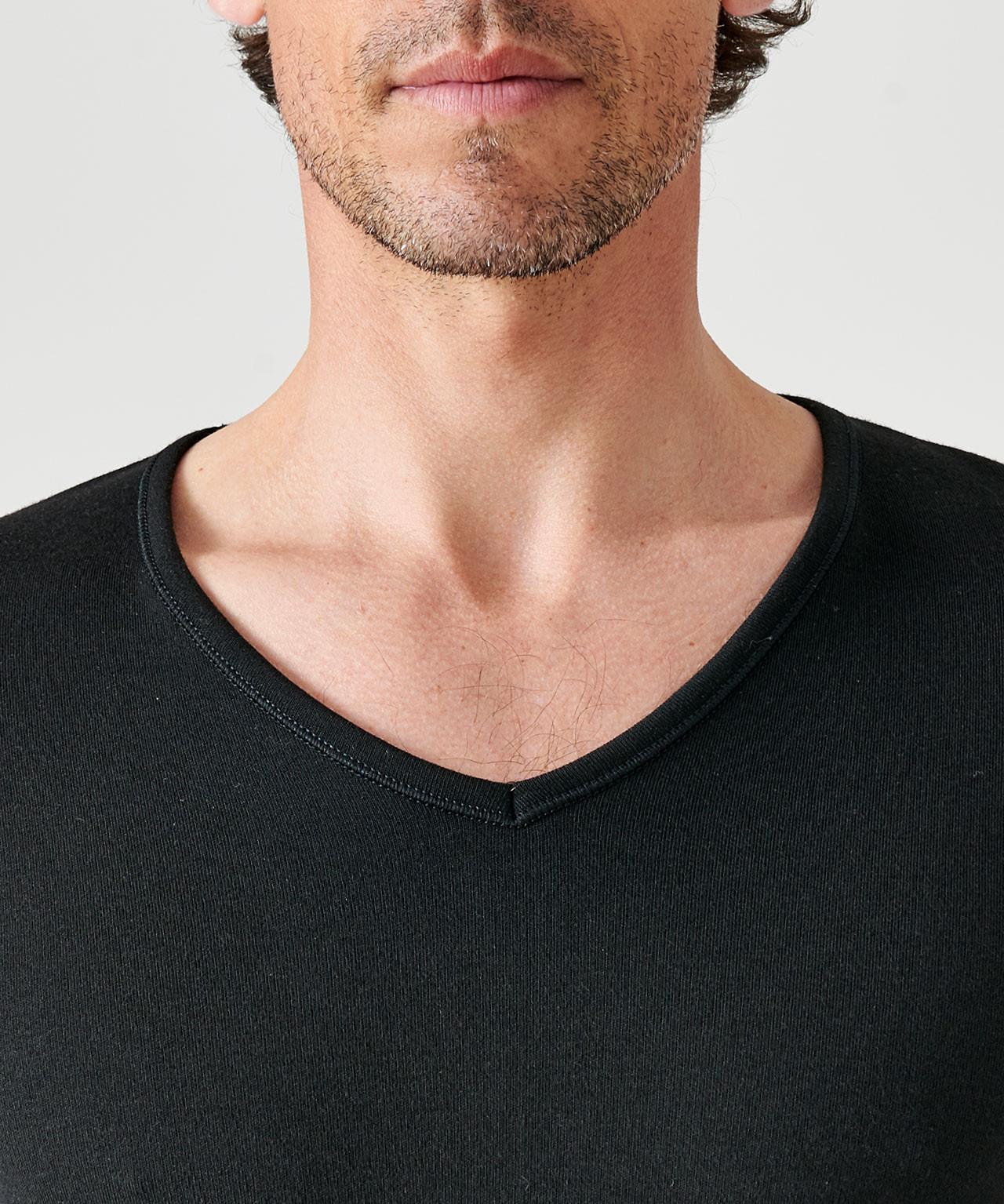 Damart Maglietta Maniche Lunghe Scollo a V Calore Medium 3  