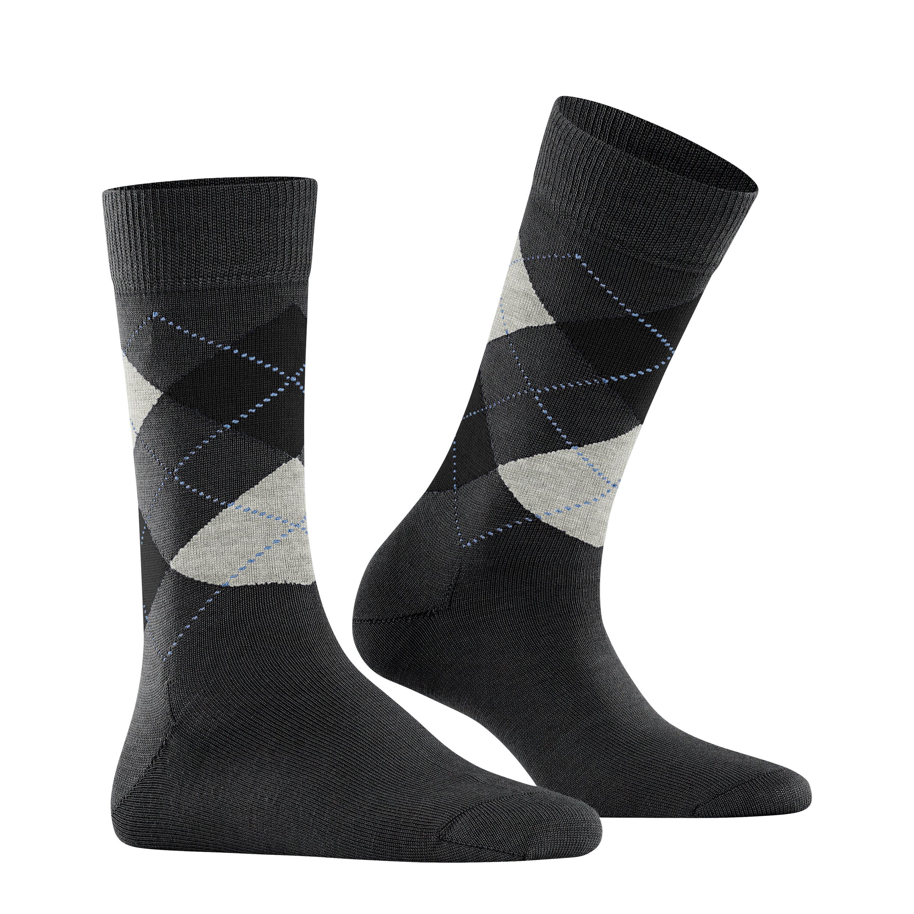 Burlington Marylebone Losanges Chaussettes Hautes  