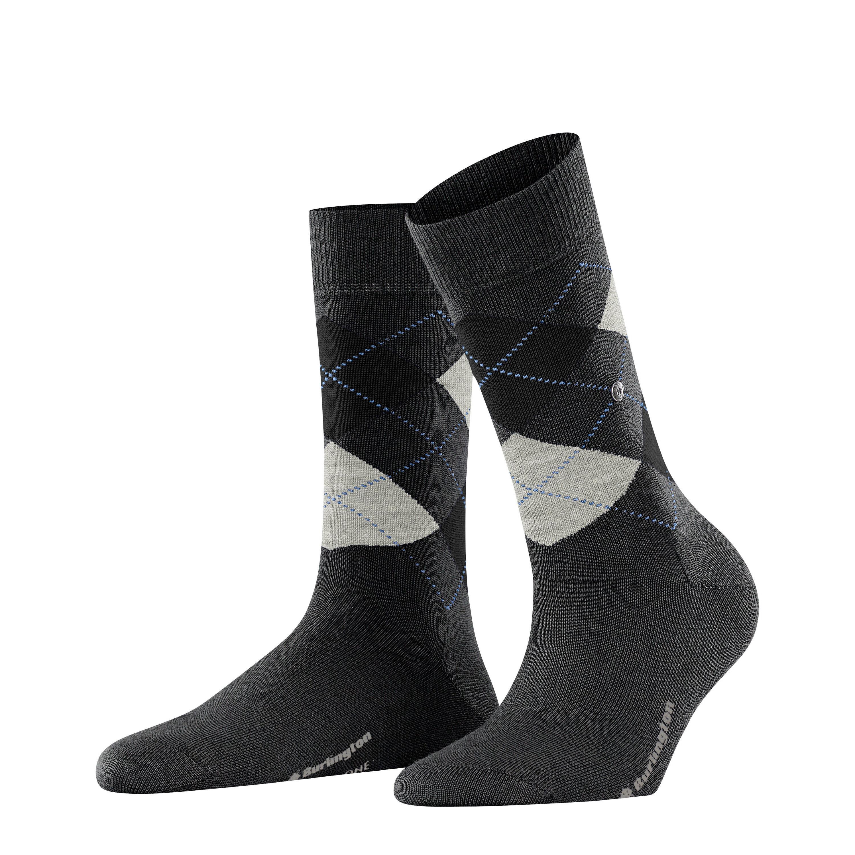 Burlington Marylebone Rauten Kniestrümpfe  