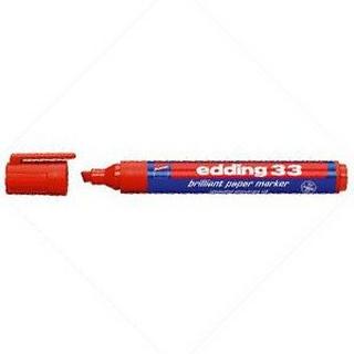 Edding EDDING Permanent Marker 33 33-2 rot  