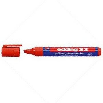 EDDING Permanent Marker 33 33-2 rot