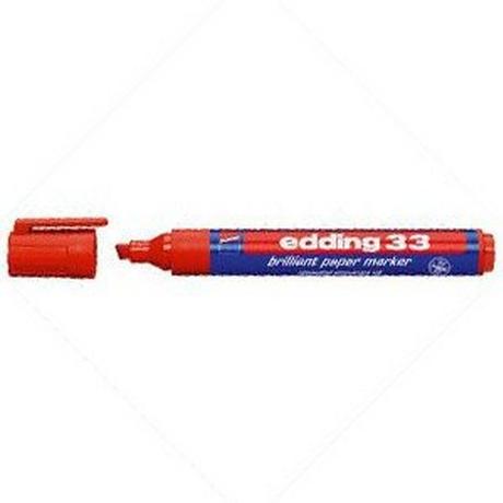 Edding EDDING Permanent Marker 33 33-2 rot  