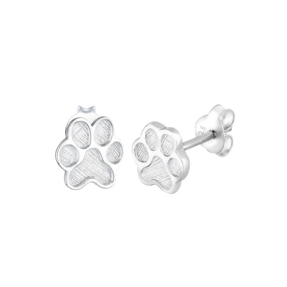 Boucles d'Oreilles Femmes Patte Empreinte Chien Chat