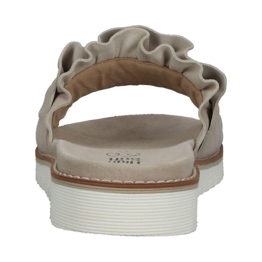 ara Mules en Daim à Volants  