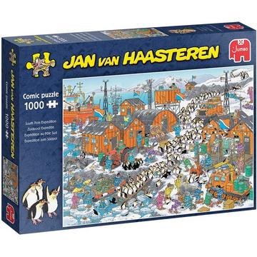 Jumbo 20038 Jan Van Haasteren-Südpol-Expedition-1000 Teile Puzzlespiel, Mehrfarben