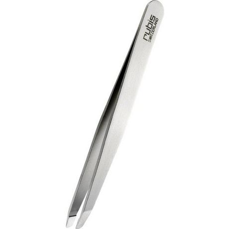 Rubis  Pinzette schräg, Inox 