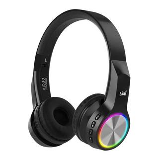 Avizar  Casque Bluetooth RGB avec Micro, LinQ 