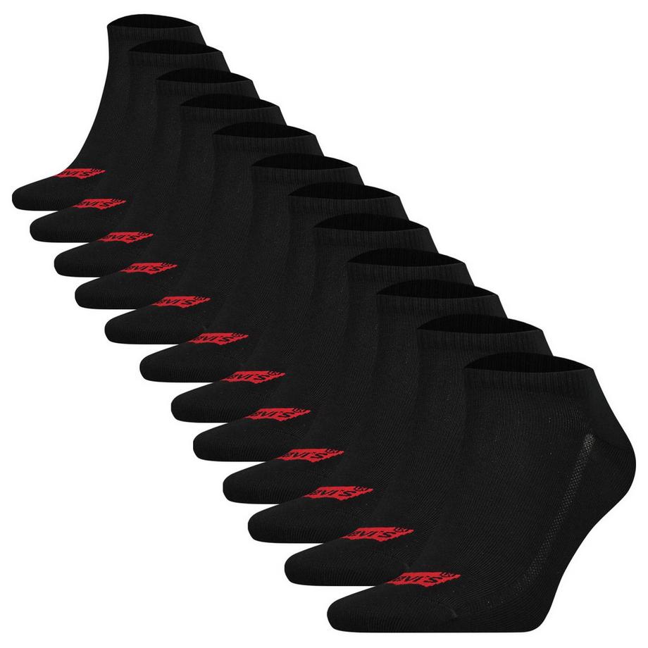 Chaussettes  Pack de 12 Confortable à porter-LEVIS LOW CUT BATWING LOGO 12P CO
