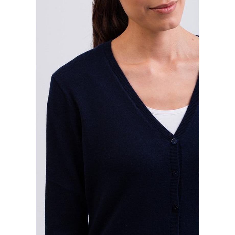 CASH-MERE.CH Kaschmir V-Ausschnitt Cardigan  