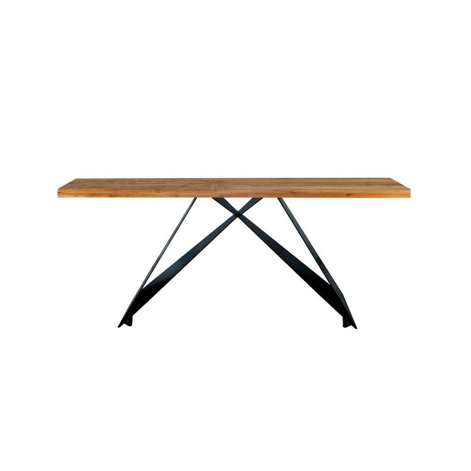 mutoni Table de salle à manger Bravoia teck 160x90  