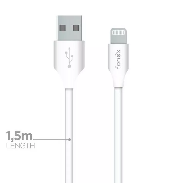 Fonex Fonex Lade- und Datenkabel 10W Lightning 1 5 monline kaufen MANOR