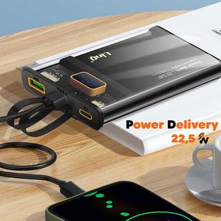 Avizar  16.000mAh Powerbank USB-C Lightning LinQ 