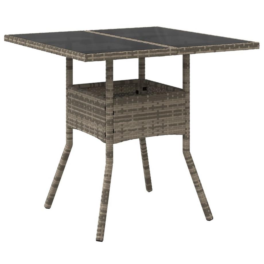 VidaXL set da pranzo da giardino Polirattan  