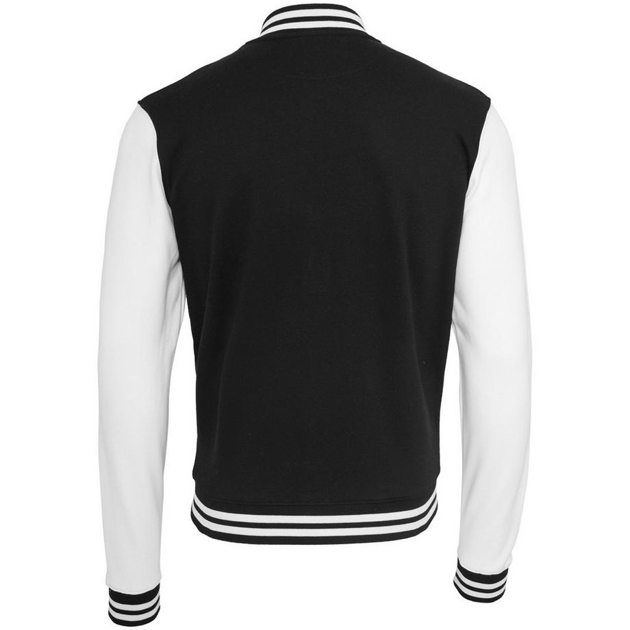 URBAN CLASSICS Veste Basique College Sweat Bicolore  