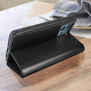 Avizar  Etui Portefeuille Motorola Moto G72 Noir 