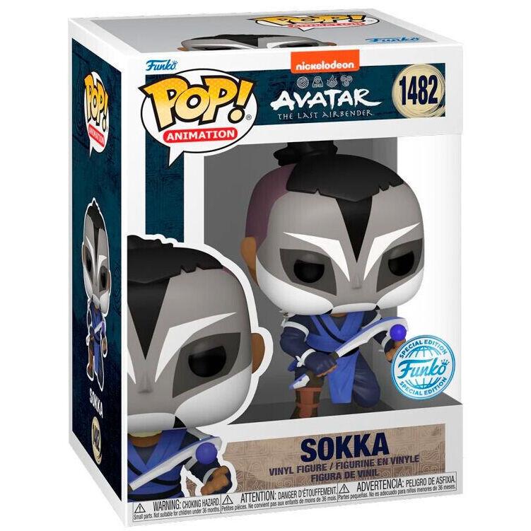 Funko  Figurine POP Avatar Le Dernier Maître de l'Air Sokka Exclusif 