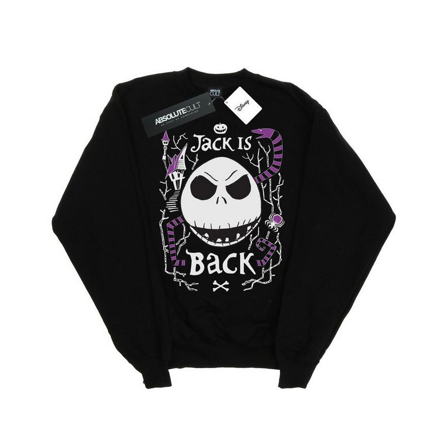 Disney Nightmare Before Christmas Jack Is Back Sweatshirt  