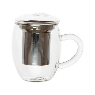 Creano Creano Teeglas All-in-one 400ml mit Edelstahlsieb  