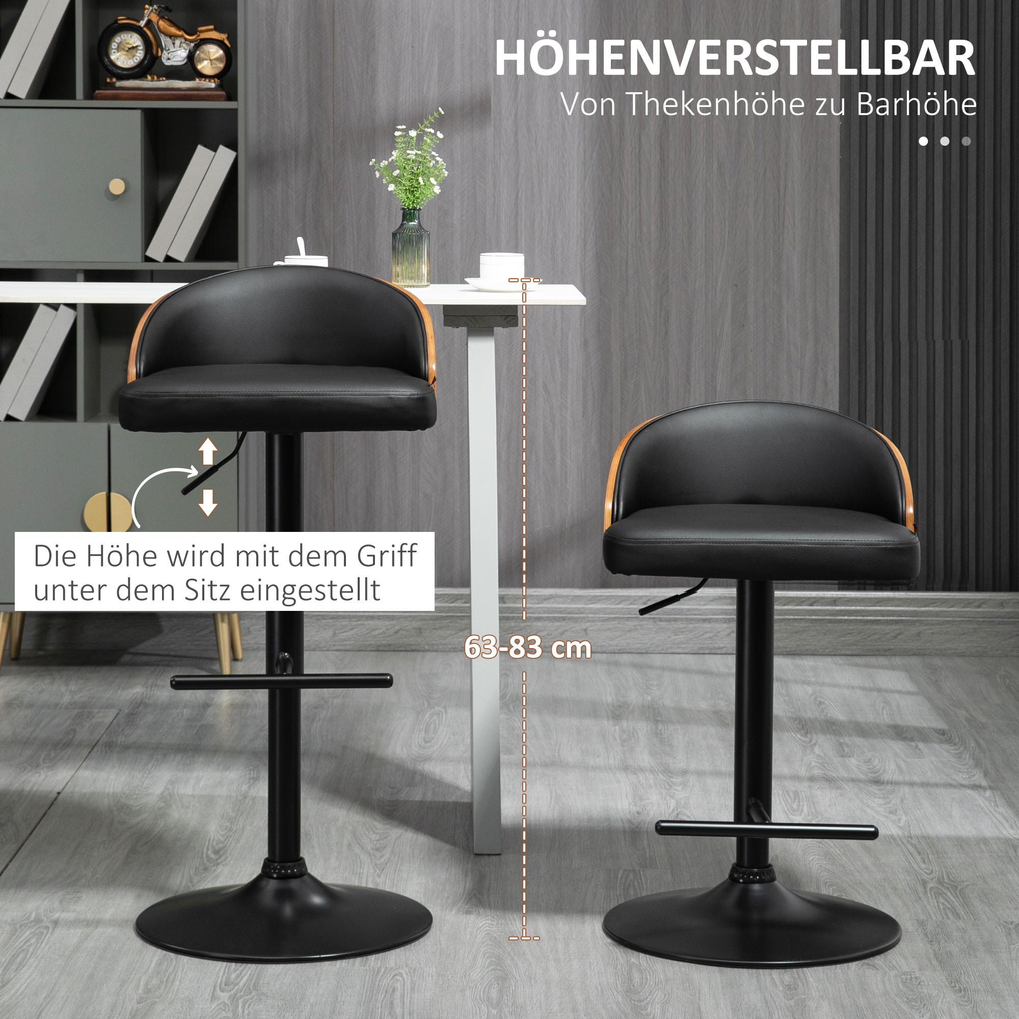 HOMCOM tabouret de bar  