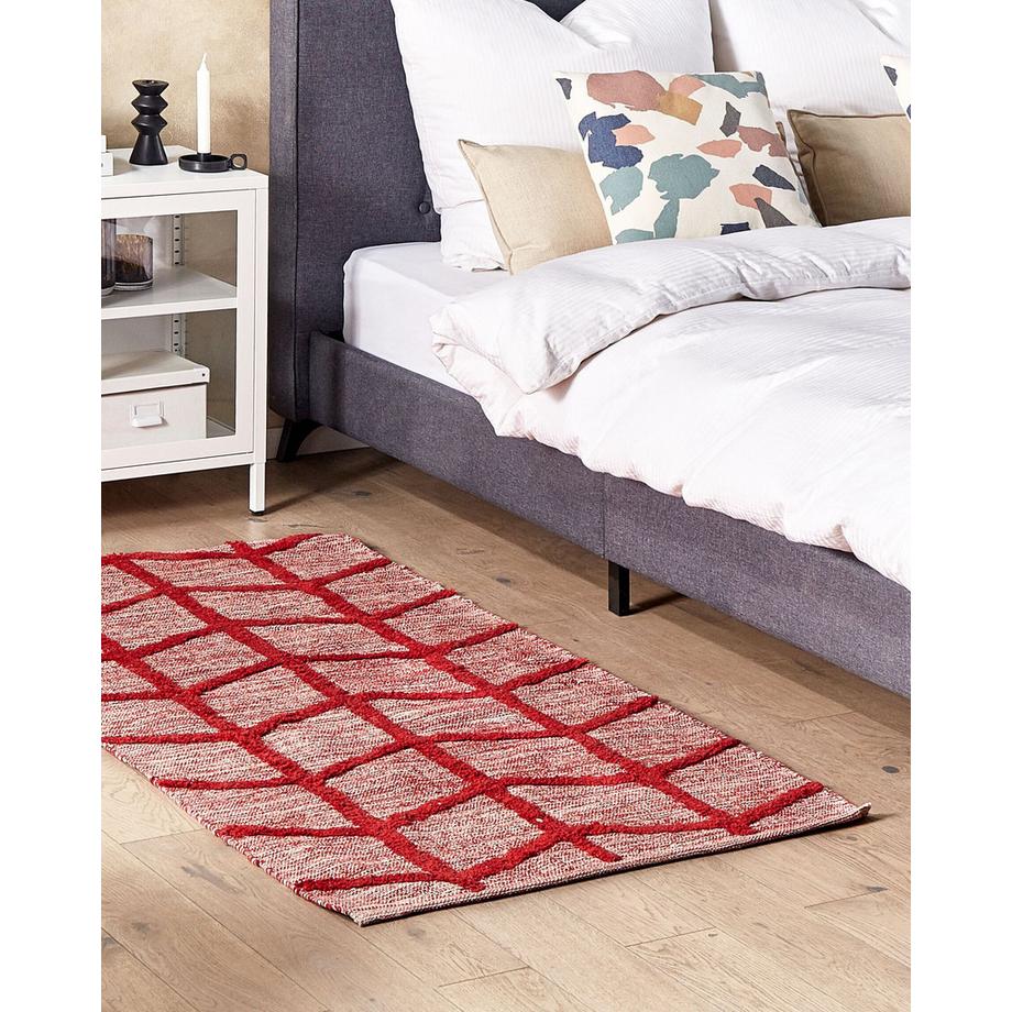 Beliani Tapis en Coton  SIVAS  