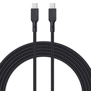 AUKEY  Aukey USB-C-Kabel, 100 W, 1 m – Schwarz 