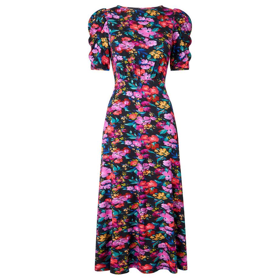 Joe Browns Winter Brights Jersey Maxikleid mit kurzen Ärmeln  