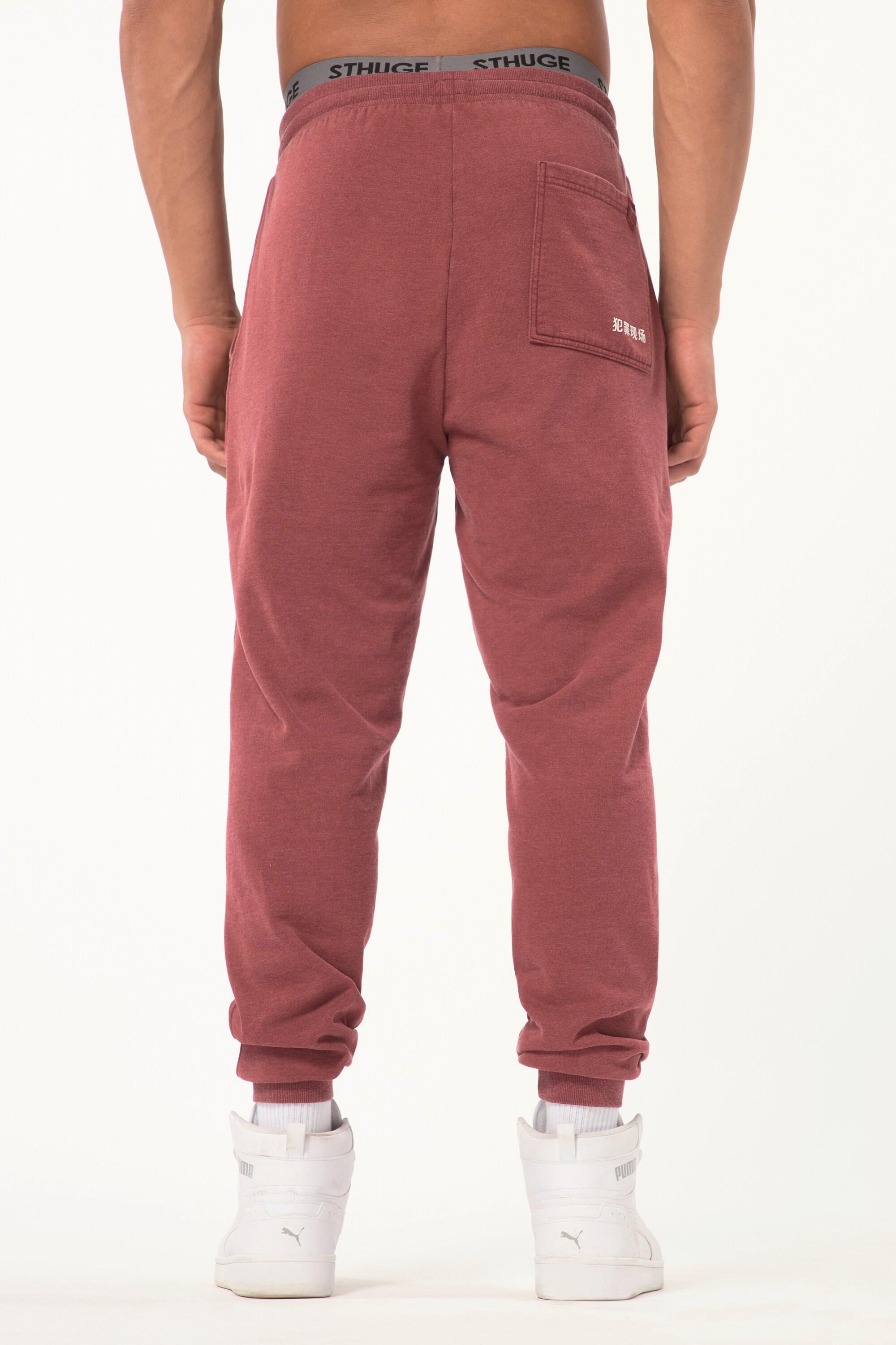 Sthuge  Pantalon de jogging STHUGE, acid washed, relaxed fit, jusqu'au 8 XL 