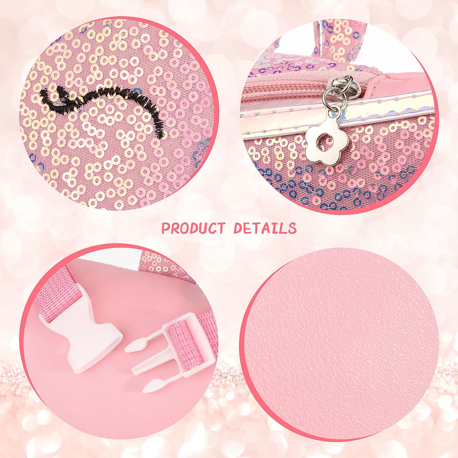 Only-bags.store Glitzer Einhorn Gürteltasche mit verstellbarem Gürtel  