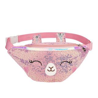 Only-bags.store Sac à ceinture licorne pailletée, sac à dos avec ceinture réglable Sac à ceinture licorne pailletée, sac à dos avec ceinture réglable 