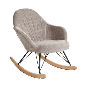 Fauteuil à bascule en Tissu Moderne SKALE