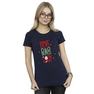 Disney  The Aristocats Love Peace Joy TShirt 