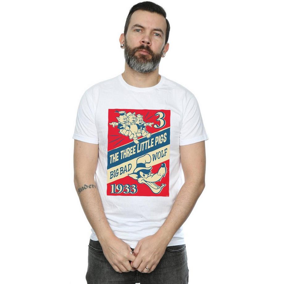 Disney The Big Bad Wolf T-Shirt Imprimé  