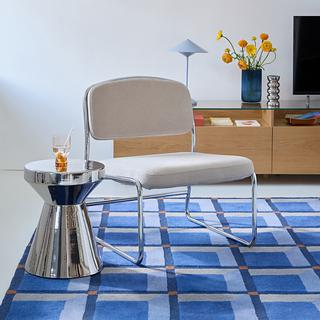 La Redoute Intérieurs Sessel aus Chrom und Stoff  