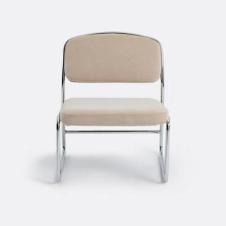 La Redoute Intérieurs Sessel aus Chrom und Stoff  