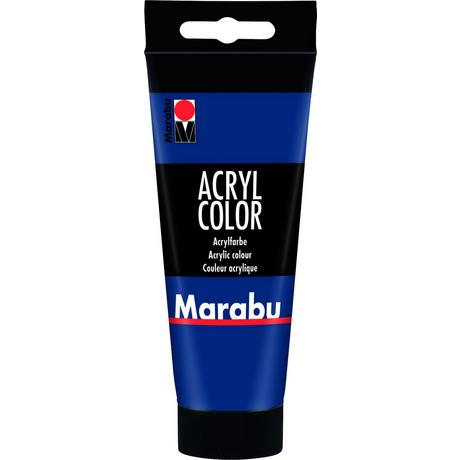 Marabu  Marabu 12010050053 Acrylfarbe 100 ml Blau Röhre 