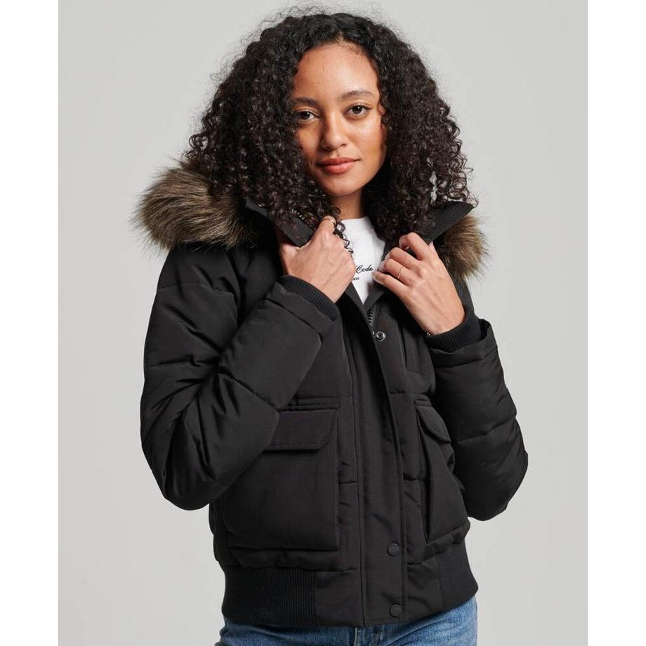 Superdry Everest Gepolsterte Kapuzenjacke  