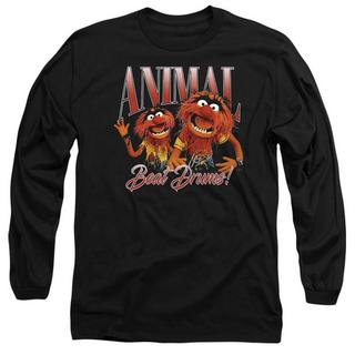 The Muppets Bootleg T-Shirt Stampata Maniche Lunghe  