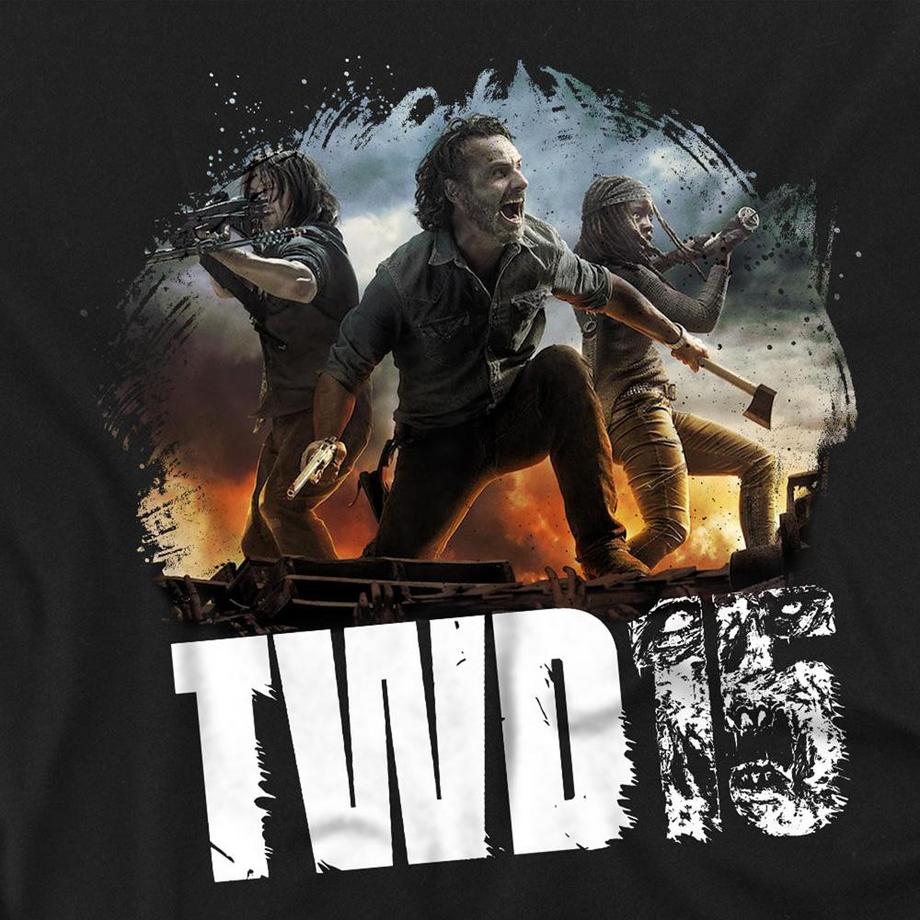 The Walking Dead  Maglietta Posa Di Gruppo 