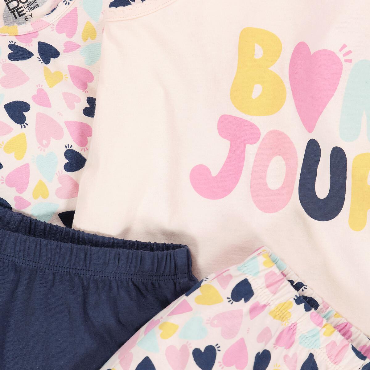 La Redoute Collections  2er-Pack Kurzpyjamas aus Jersey 