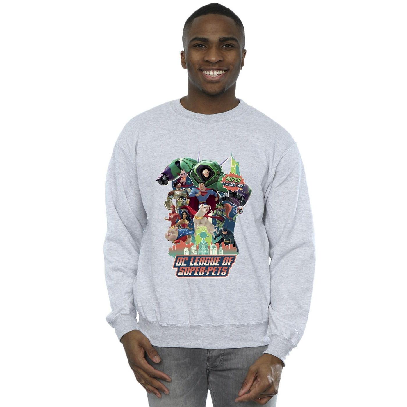 DC COMICS  DCs DC League Of SuperPets Super Powered Pack Sweatshirt 