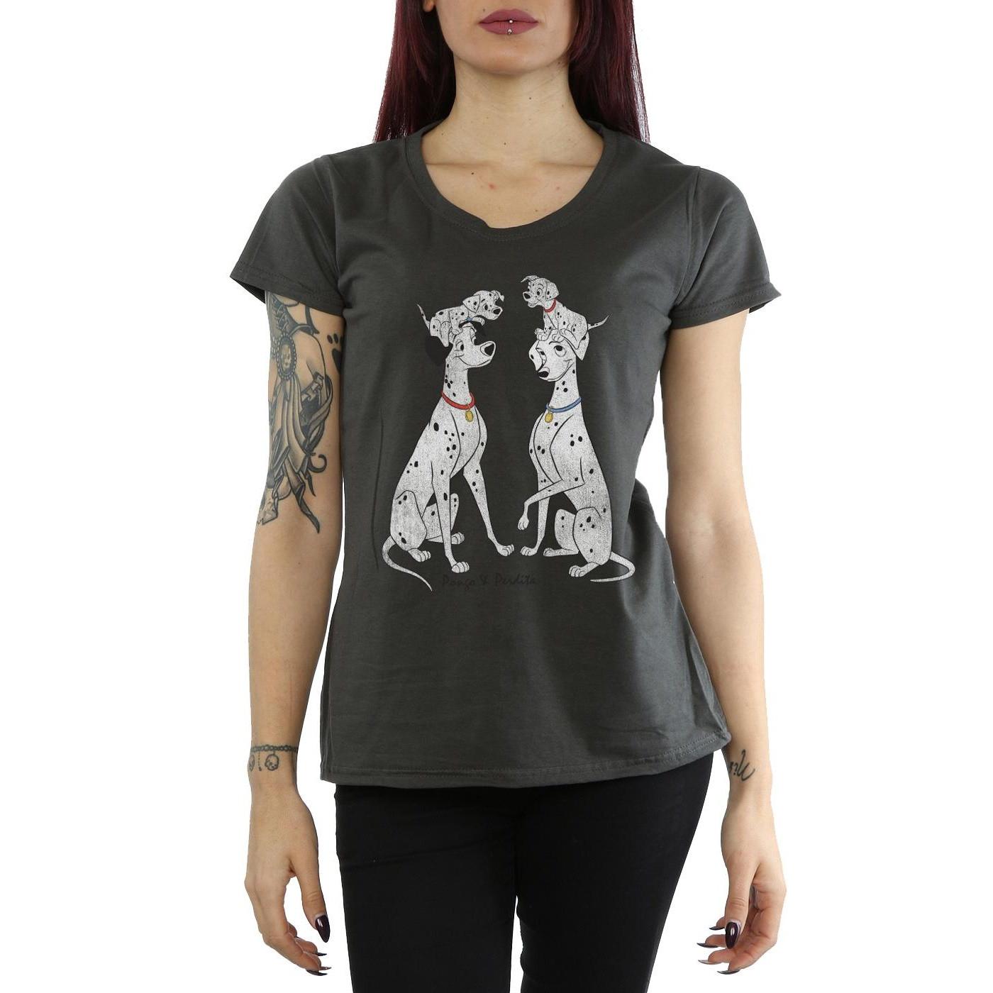 101 Dalmatians Pongo And Perdita T-Shirt  