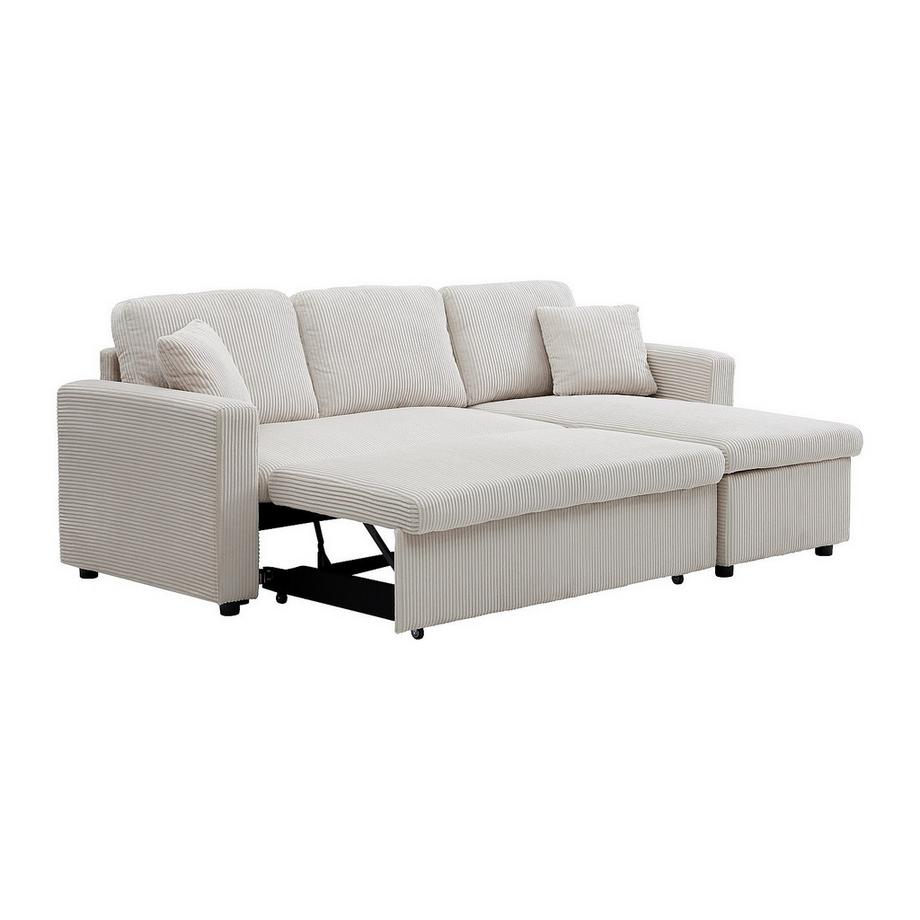 Vente-unique Canapé convertible 4 places GAZUR  
