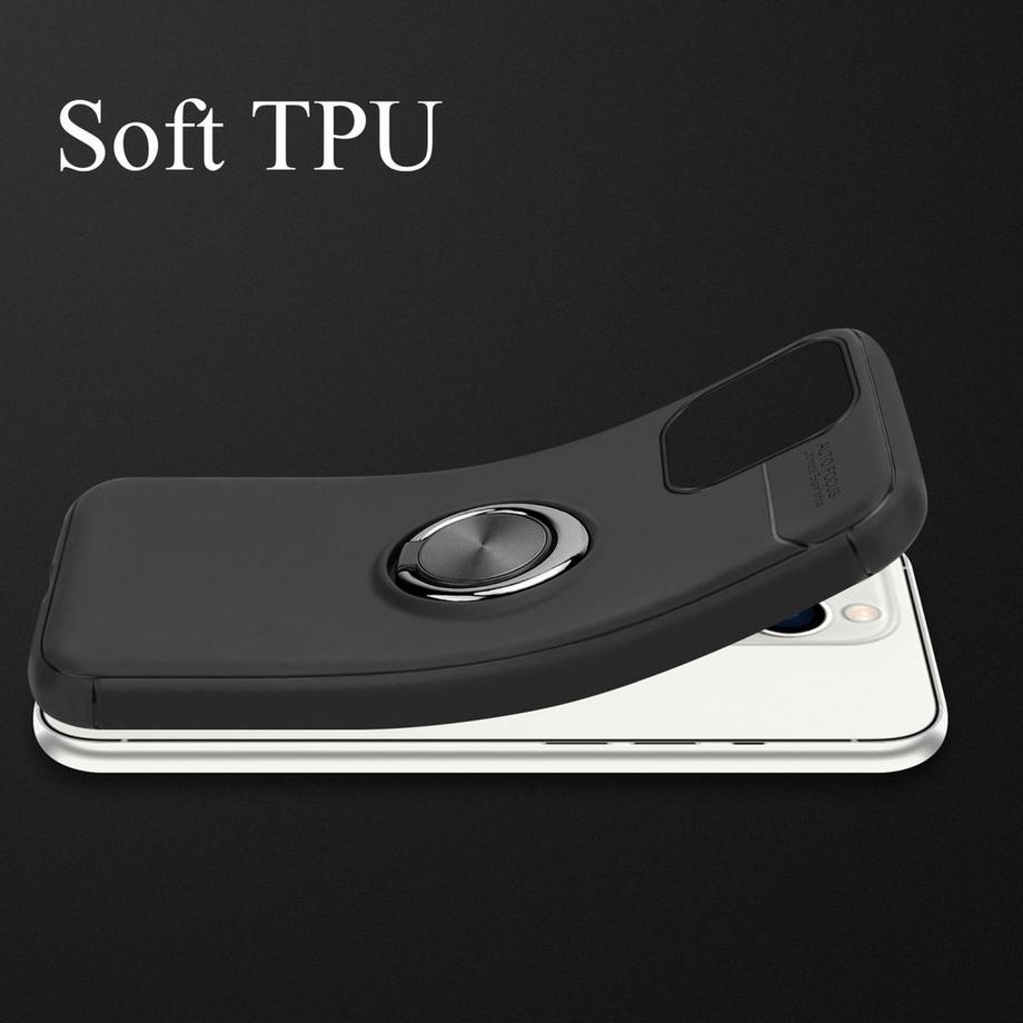 Cadorabo  Hülle für Apple iPhone 14 PRO Fokus Ring TPU Silikon 