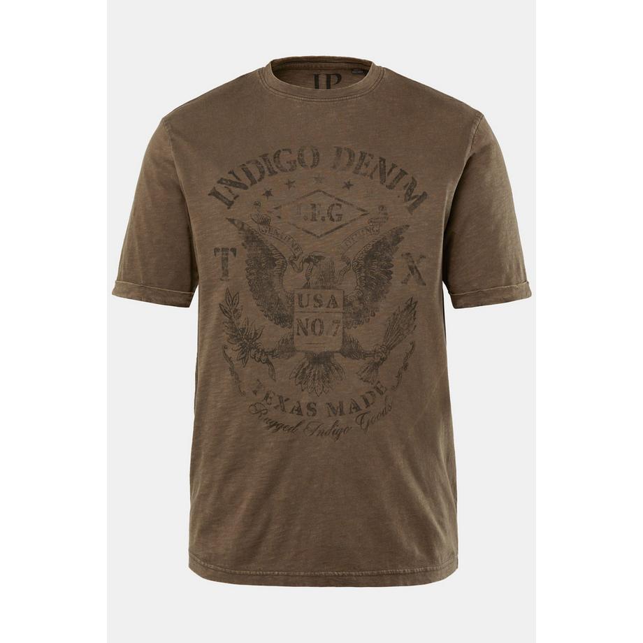 JP1880 Halbarm Vintage Look Print T-Shirt  