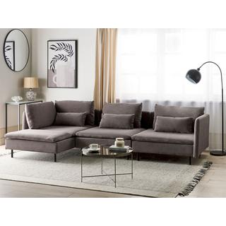 Beliani Modulsofa aus Cord Modern EGERIS  