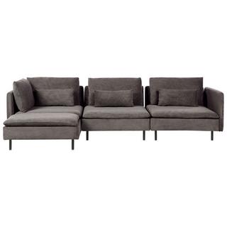 Beliani Modulsofa aus Cord Modern EGERIS  