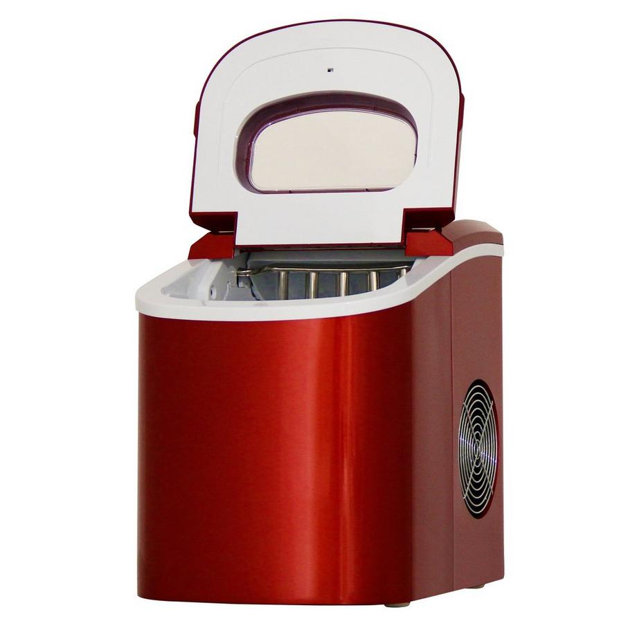 Weber Home Kibernetik EW12R Macchina per la produzione di cubetti di ghiaccio integrata/indipendente 12 kg/24h 100 W Rosso  